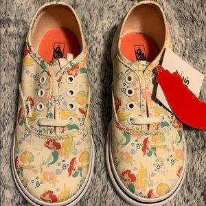 SOLD OUT  Disney x vans Ariel toddler authentics